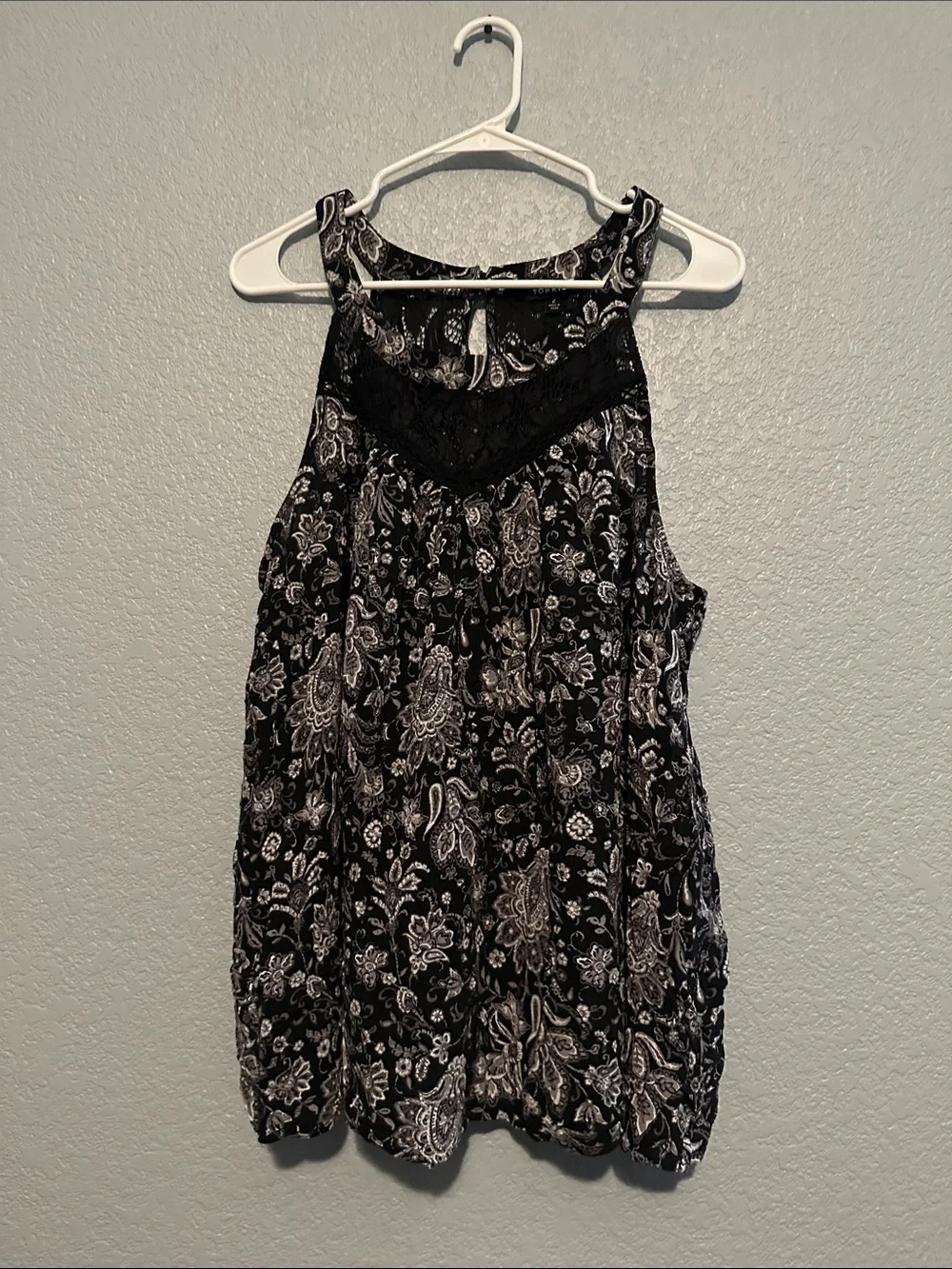 Torrid Paisley Floral Halter Top